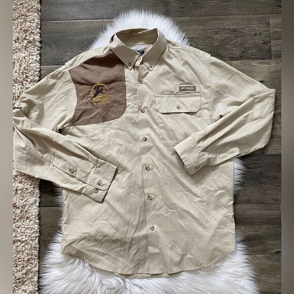 MENS COLUMBIA BIRD HUNTING SHIRT SZ SMALL - Picture 1 of 4